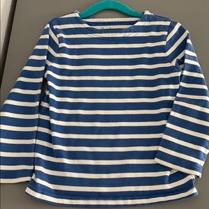 Boden boys striped long sleeve shirt size 4-5